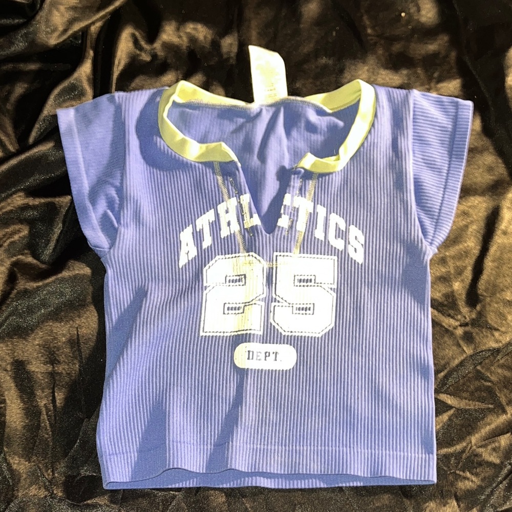 Athletics Kids Blue Shirt